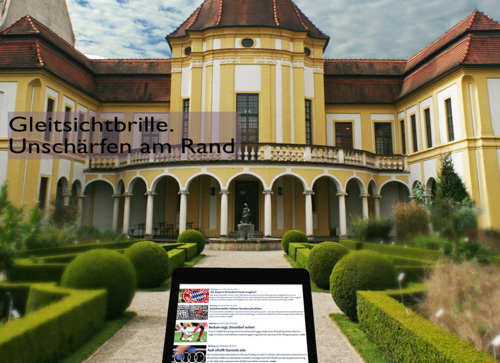 große Zonen Gleitsichtbrille in Ingolstadt Blick auf die alte Anatomie, das Medizinhistorische Museum, von Optiker Reichhart Spezialist für Zuchering, Manching, Reichertshofen