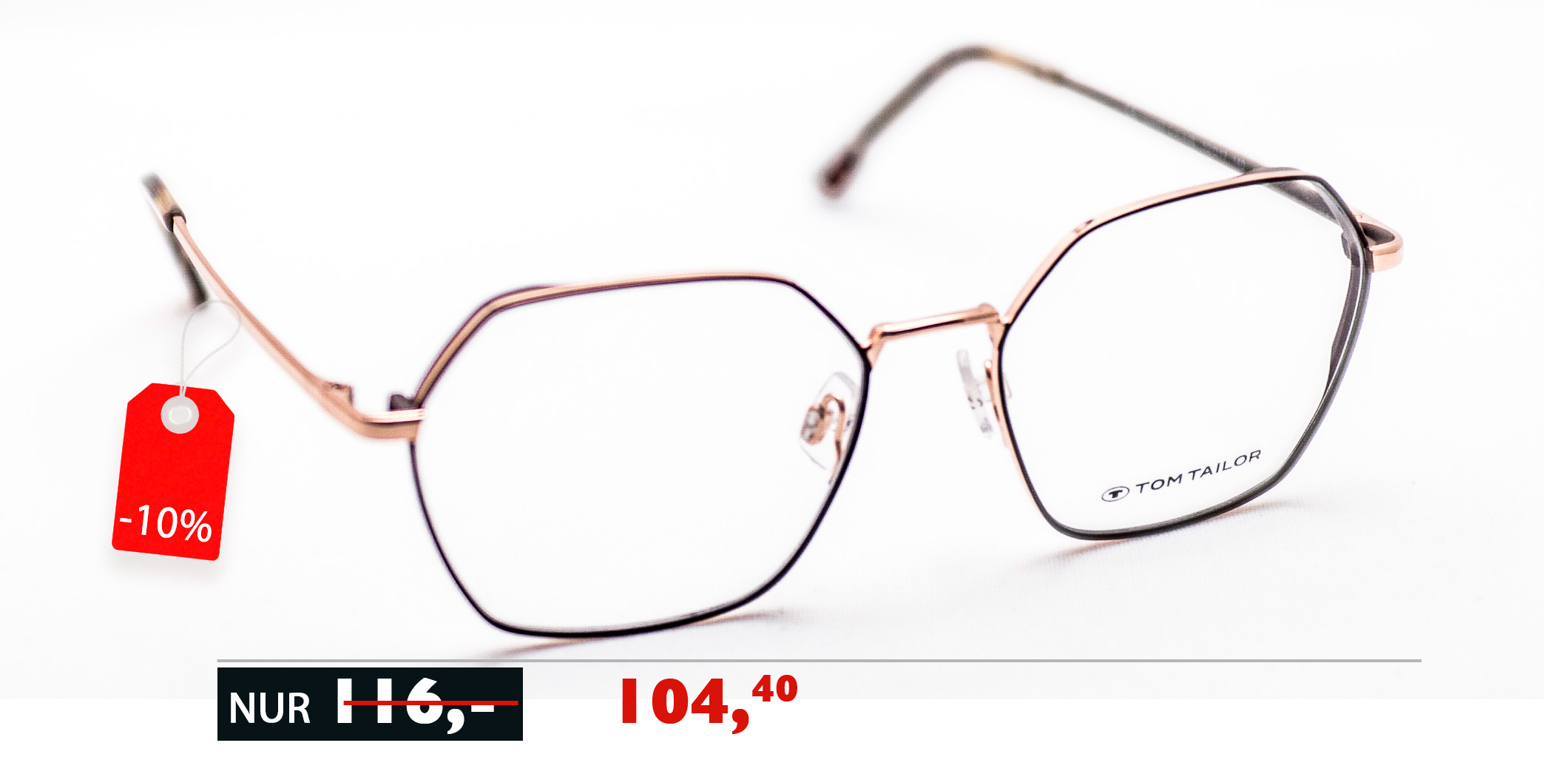 Herbstsale risen Prozente bei Optik Schönauer mit bis zu 70% Rabatt für Tom Tailor Designerbrillen