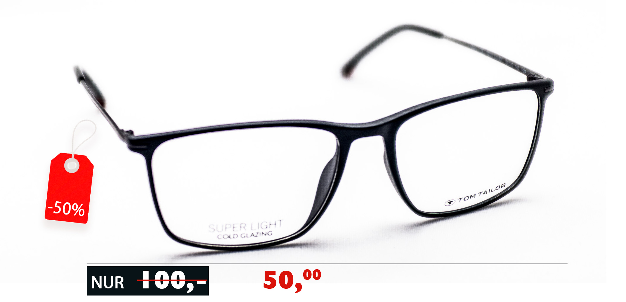 Herbstsale risen Prozente bei Optik Schönauer mit bis zu 70% Rabatt für Tom Tailor Designerbrillen