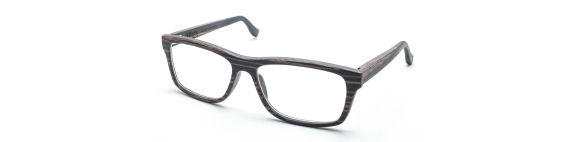 Handgefertigte Holzbrille, Optik Schönauer (ehemals Optik Reichhart), Ingolstadt